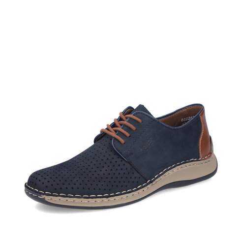 Pánske poltopánky Rieker 05226-14 modrá