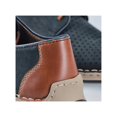 Pánske poltopánky Rieker 05226-14 modrá