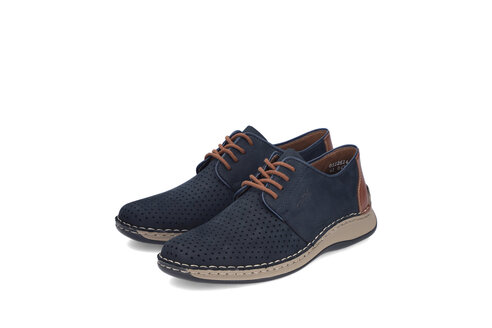 Pánske poltopánky Rieker 05226-14 modrá