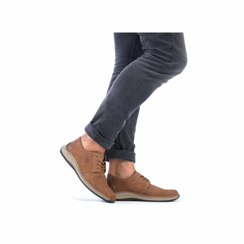 Pánske poltopánky Rieker 05226-24 hnedá