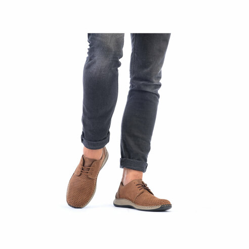 Pánske poltopánky Rieker 05226-24 hnedá