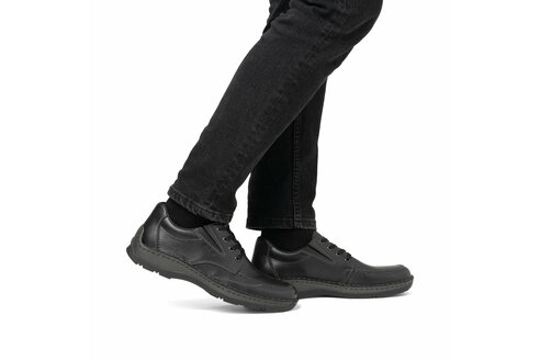 Pánske poltopánky Rieker 05315-00 čierne
