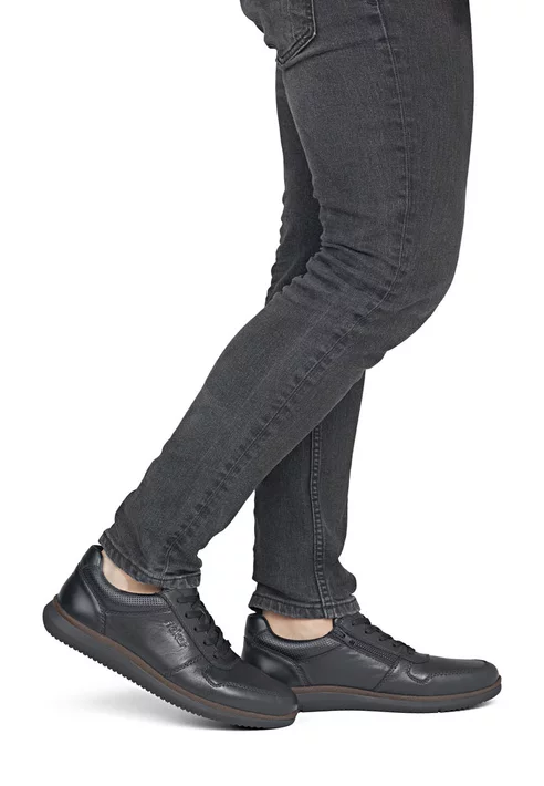Pánske poltopánky Rieker 10407-00 čierna