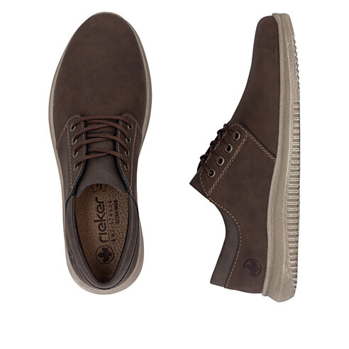 Pánske poltopánky Rieker 10424-22 hnedá