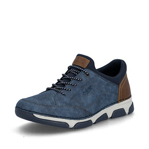 Pánske poltopánky Rieker 15950-14 modrá