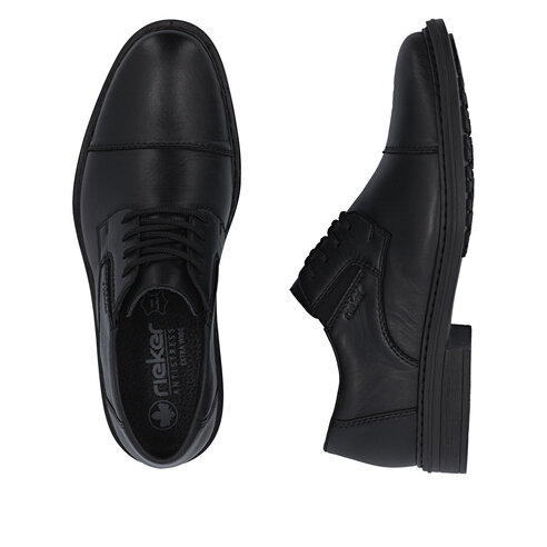 Pánske poltopánky Rieker 17625-00 čierna