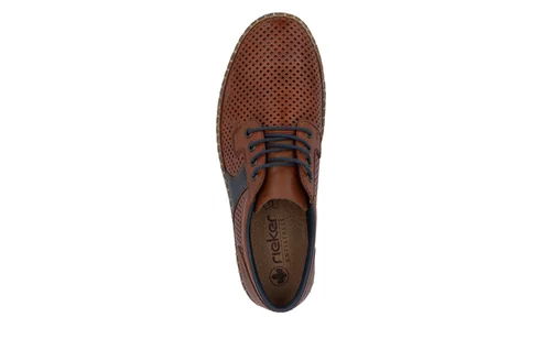 Pánske poltopánky Rieker B5214-24 hnedé