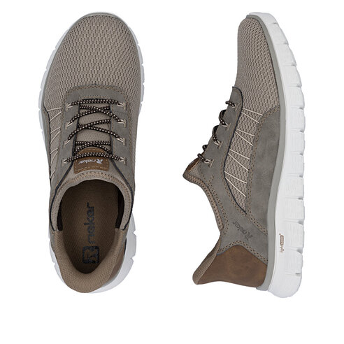 Pánske poltopánky Rieker B6656-62 šedá