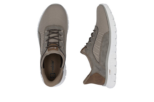 Pánske poltopánky Rieker B6656-62 šedá