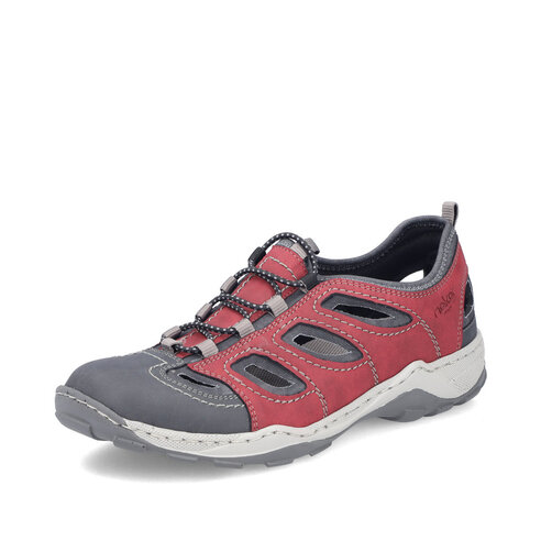 Pánske sandále Rieker 08065-33 červená