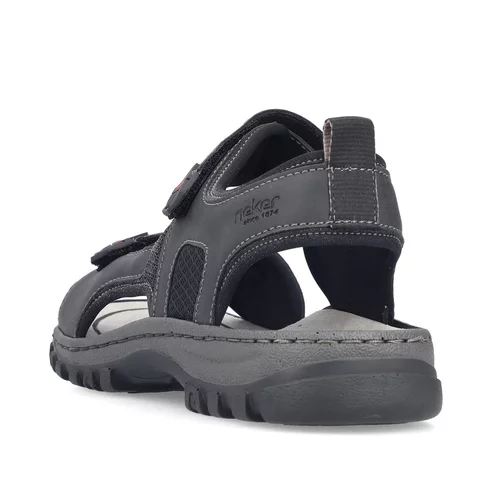 Pánske sandále Rieker 25055-00 čierna