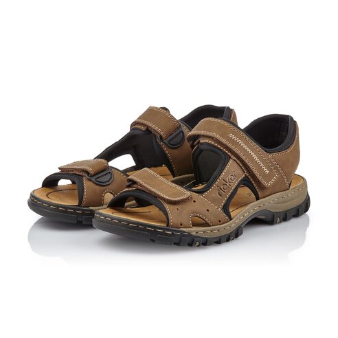 Pánske sandále Rieker 25084-24 hnedé