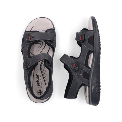 Pánske sandále Rieker 26455-00 šedá