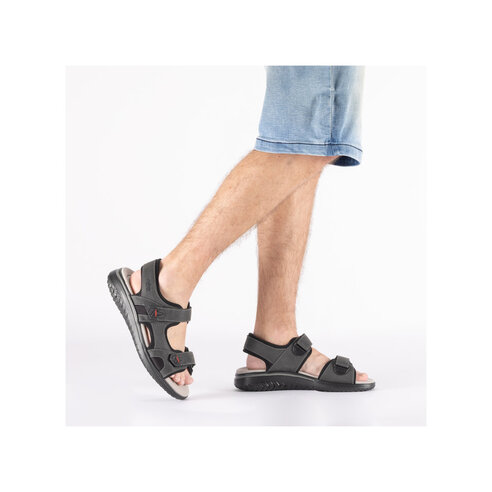 Pánske sandále Rieker 26455-00 šedá