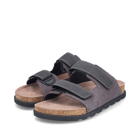 Pánske šľapky Rieker 21160-45 šedé