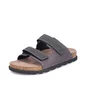 Pánske šľapky Rieker 21160-45 šedé