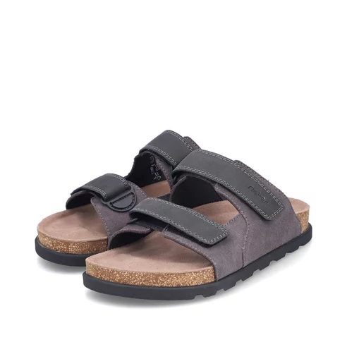 Pánske šľapky Rieker 21160-45 šedé