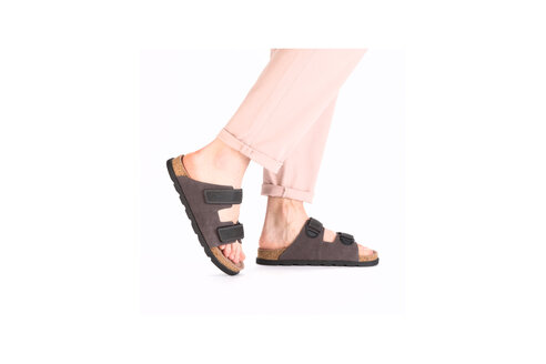 Pánske šľapky Rieker 21160-45 šedé