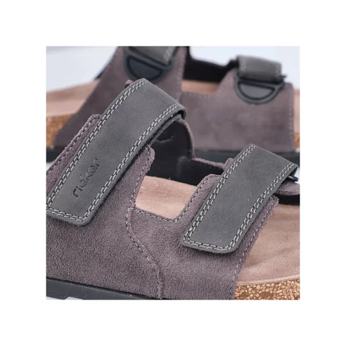 Pánske šľapky Rieker 21160-45 šedé