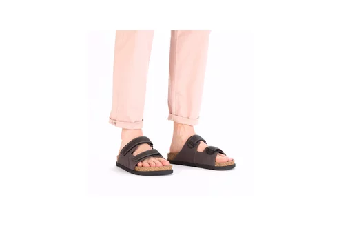 Pánske šľapky Rieker 21160-45 šedé