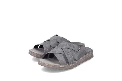 Pánske šľapky Rieker 21690-45 šedé