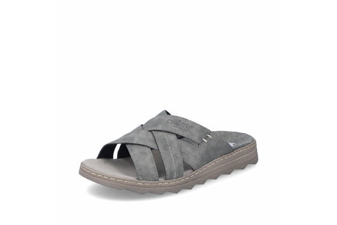 Pánske šľapky Rieker 21690-45 šedé
