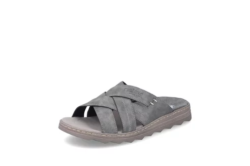 Pánske šľapky Rieker 21690-45 šedé