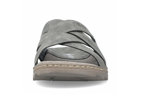 Pánske šľapky Rieker 21690-45 šedé