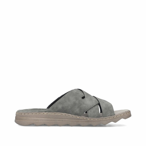 Pánske šľapky Rieker 21690-45 šedé