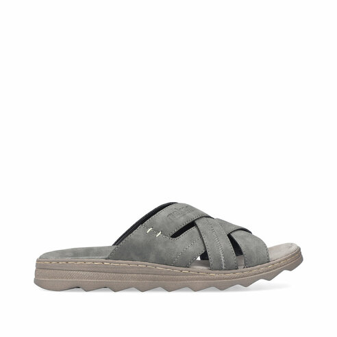 Pánske šľapky Rieker 21690-45 šedé