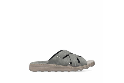 Pánske šľapky Rieker 21690-45 šedé