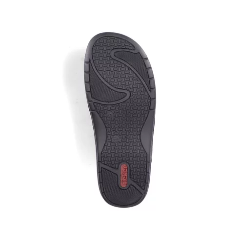 Pánske šľapky Rieker 25590-00 čierna