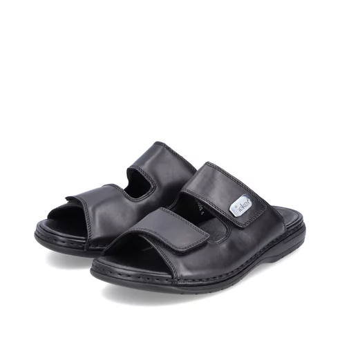 Pánske šľapky Rieker 25590-00 čierna