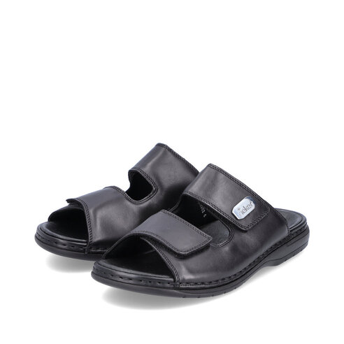 Pánske šľapky Rieker 25590-00 čierna