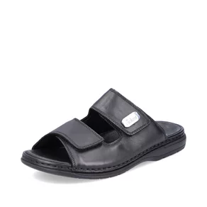 Pánske šľapky Rieker 25590-00 čierna