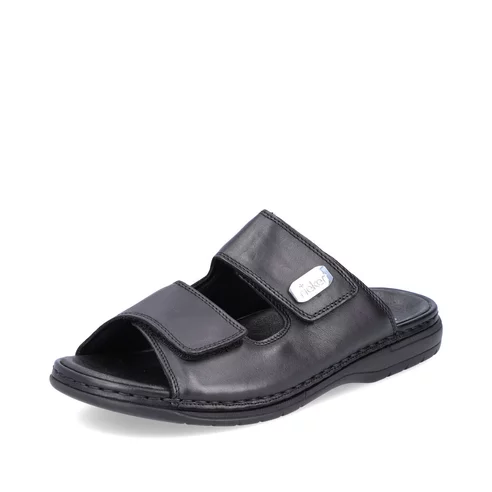 Pánske šľapky Rieker 25590-00 čierna