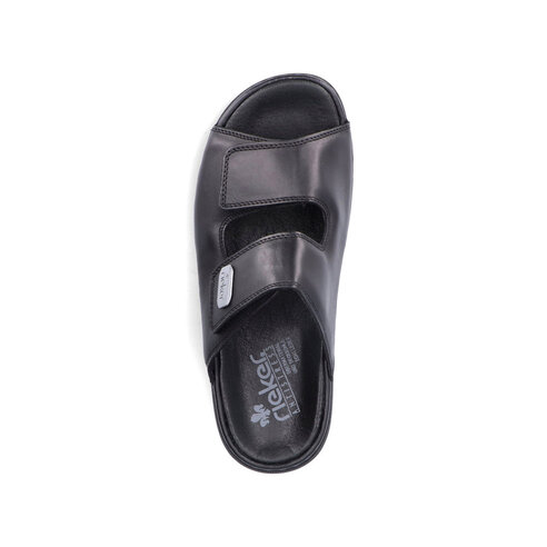 Pánske šľapky Rieker 25590-00 čierna