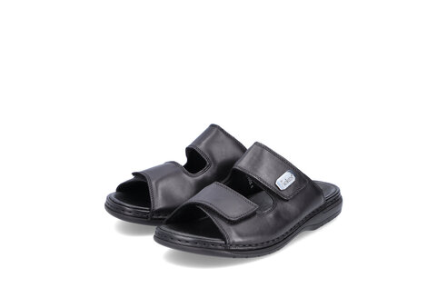Pánske šľapky Rieker 25590-00 čierna