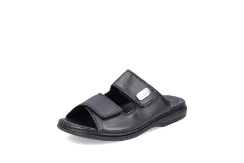 Pánske šľapky Rieker 25590-00 čierna
