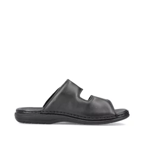 Pánske šľapky Rieker 25590-00 čierna