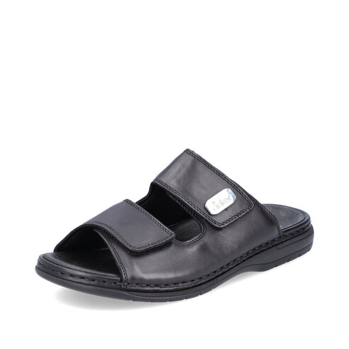 Pánske šľapky Rieker 25590-00 čierna