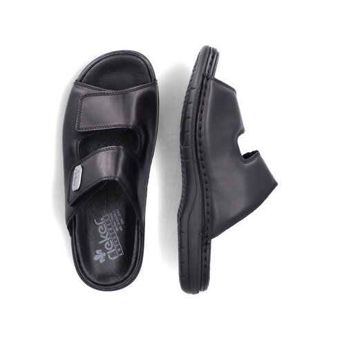 Pánske šľapky Rieker 25590-00 čierna