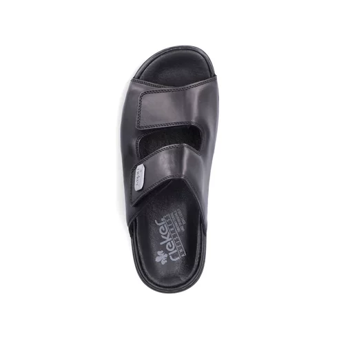 Pánske šľapky Rieker 25590-00 čierna