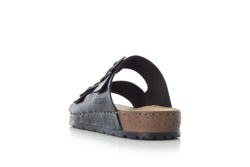 Pánske šľapky Rieker 25690-01 čierna