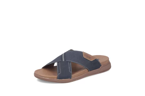 Pánske šľapky Rieker 27080-14 modrá