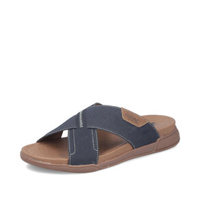 Pánske šľapky Rieker 27080-14 modrá