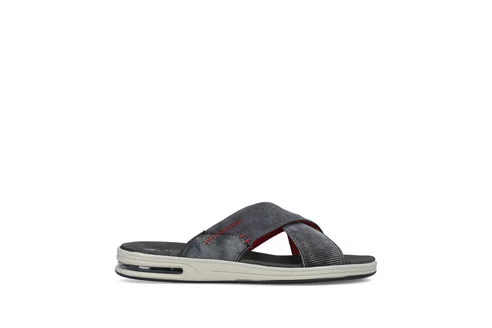 Pánske šľapky Rieker 29086-15 modré