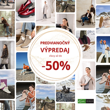 Predvianočný výpredaj do -50 %, ktorý si zamilujete!