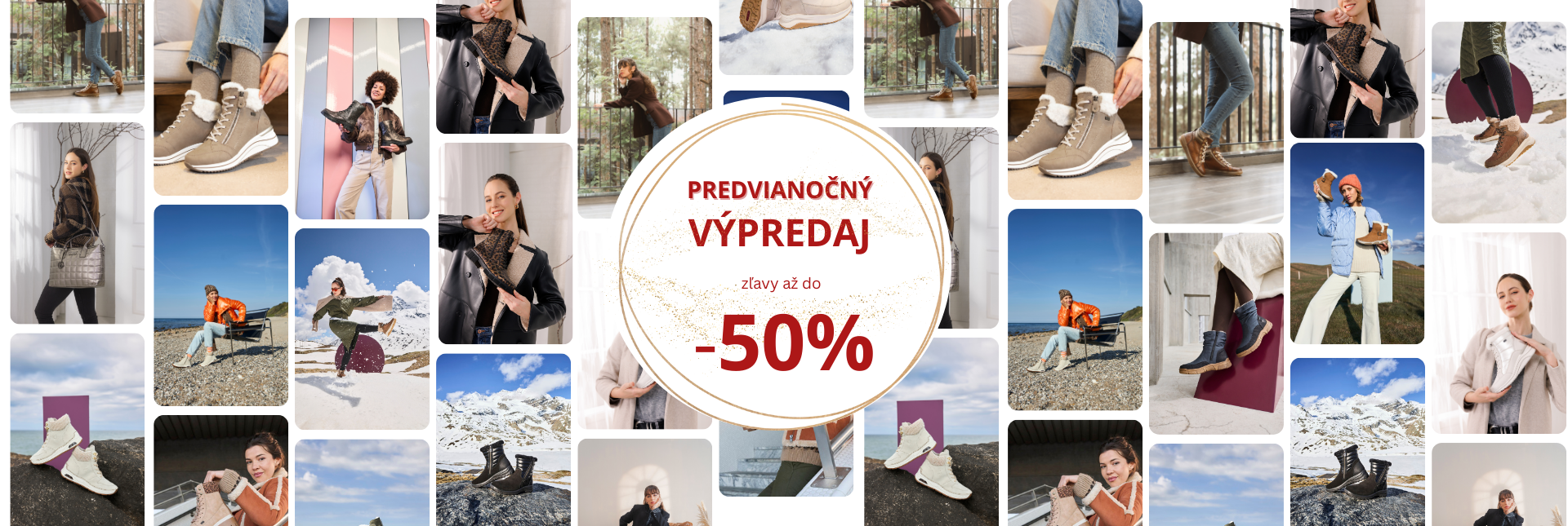 Predvianočný Výpredaj obuvi - obuv Soňa