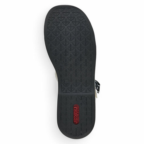 Sandále na platforme Rieker V5920-80 biela